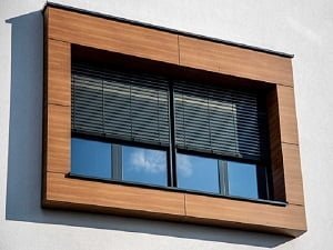 Glass louvres 